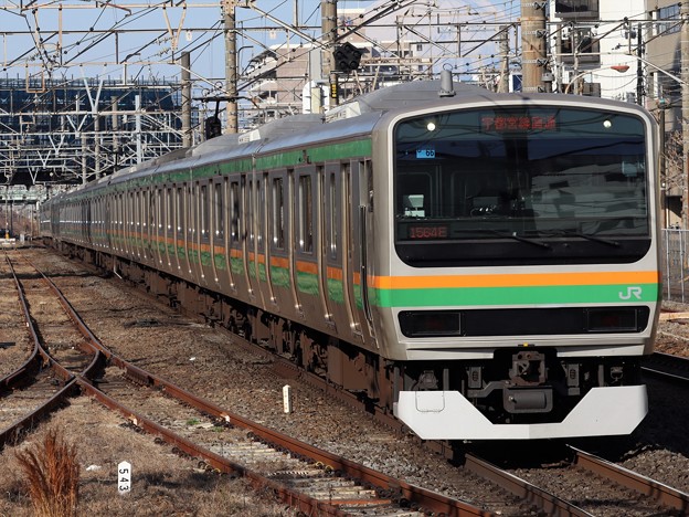 東海道線E231系1000番台　U66＋K-15編成