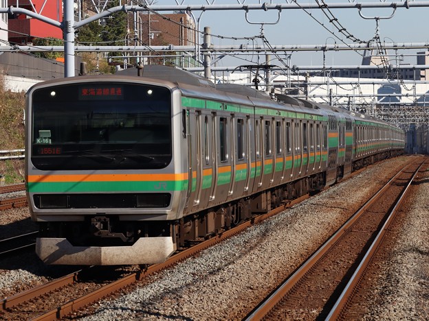 東海道線E231系1000番台　K-16＋U16編成