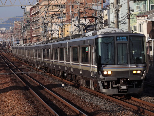 神戸線新快速223系2000番台　V41他12両編成