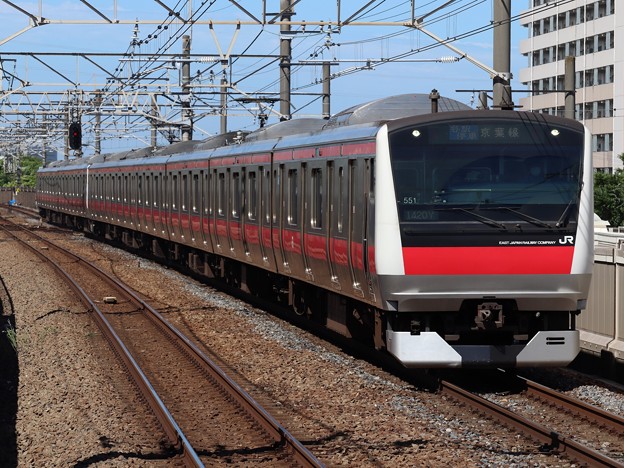 京葉線E233系5000番台　ケヨ551＋ケヨF51編成