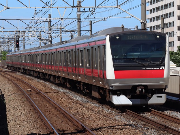 京葉線E233系5000番台　ケヨ552＋ケヨF52編成