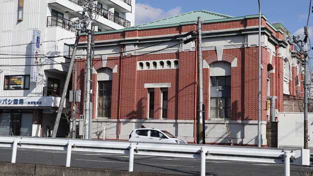 旧大阪電気軌道富雄変電所（西側）1