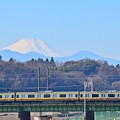 Photos: 富士を背にして