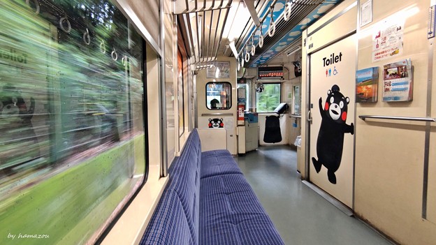 くまモン列車(2)