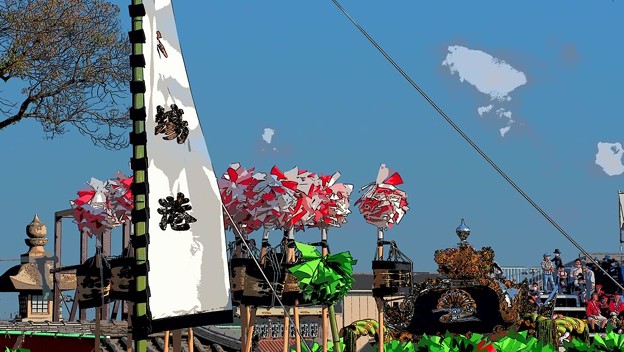 播州松原八幡宮の秋祭り