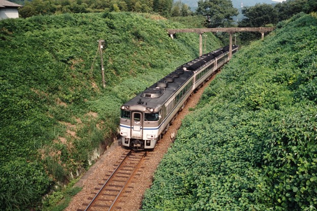 関西本線を行くキハ181系（回9243D）