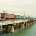Photos: 淀川鉄橋を行く「日本海」