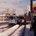 Photos: 19880309函館市電512と712＠函館駅前