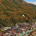 Photos: 2021年10月30日　奈良井宿俯瞰