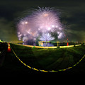 清水みなと祭り　海上花火大会 360度パノラマ写真