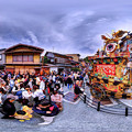 Photos: 高山祭 神楽台 360パノラマ写真