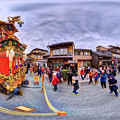 Photos: 高山祭 豊明台 360パノラマ写真