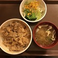 Photos: ゴマだれ豚丼サラダセット　600円