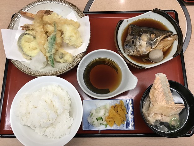 天ぷら盛り定食