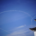 Photos: ブルーインパルス予行飛行「ビッグハート」