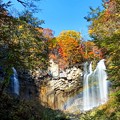 秋景／アシリベツの滝