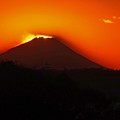 Photos: 日没後の富士山