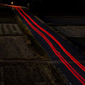 Photos: red Light Trail