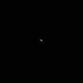 Photos: 望遠レンズで写した土星