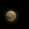Photos: 霞む8月の満月