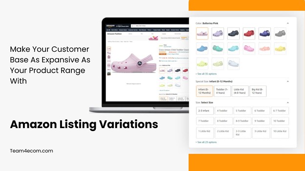 Make Your Customer Base As Expansive As Your Product Range With Amazon Listing Variations