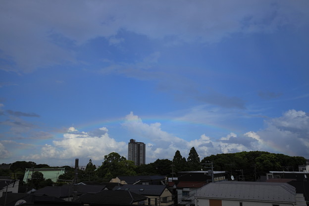 横浜の虹