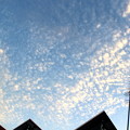 Photos: ウロコ雲とアンテナ