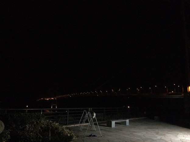 夜の来島海峡大橋１