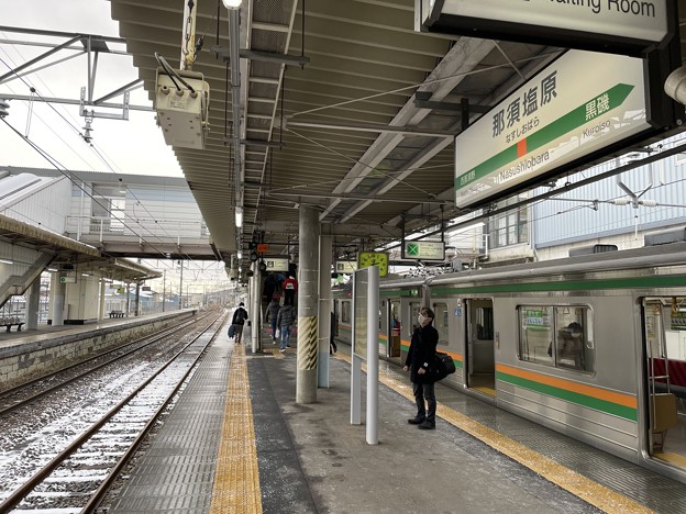 Photos: 那須塩原駅３　～駅名標～