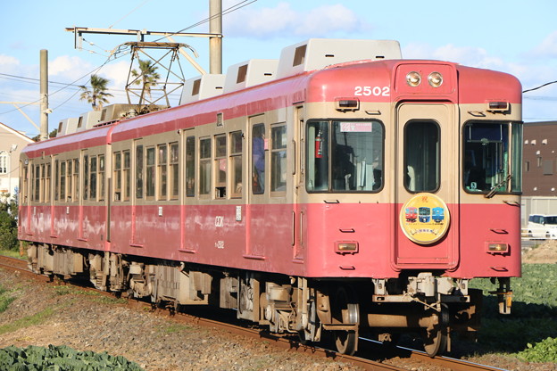 Photos: 銚子電鉄2000形　クハ2502+デハ2002