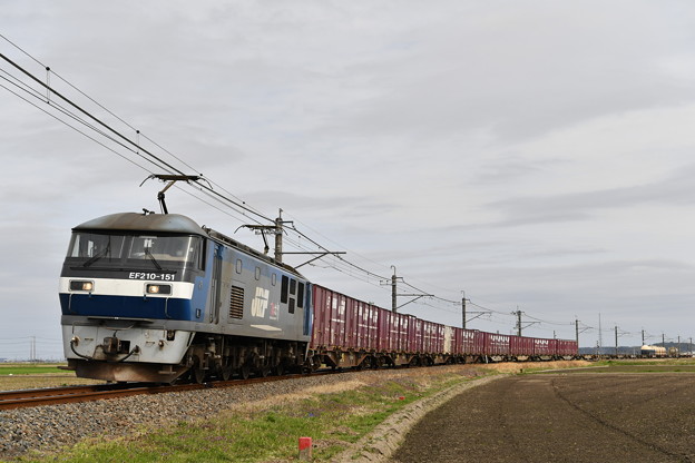 貨物列車 (鹿島貨物) EF210-151