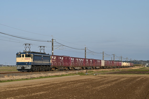 貨物列車 (鹿島貨物) EF652087