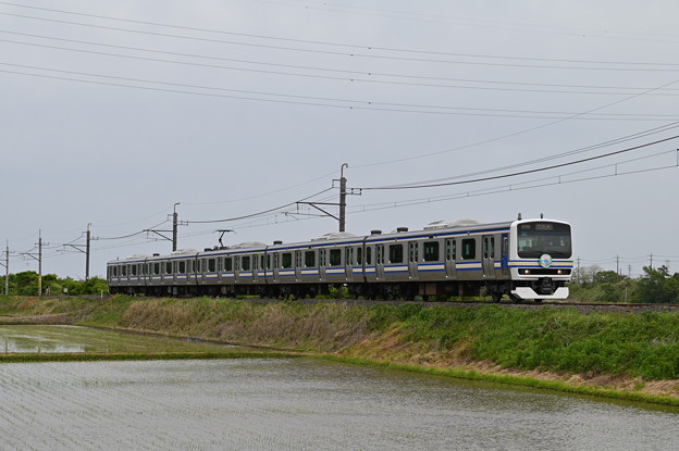 成田線 (我孫子～成田) 120周年記念列車 843M