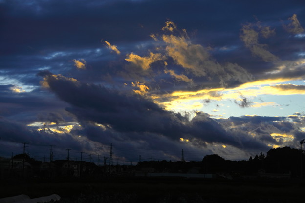 Photos: 夕方の雲（２０２１．１０．１９）