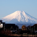 朝の富士山（２０２１．１２．２）