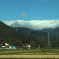 谷川岳の雪雲風景