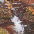 紅葉の照葉峡溪谷