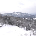Photos: 蔵王山への途中雪景色