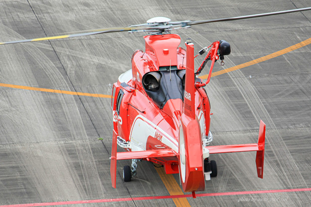 名古屋市消防航空隊 エアバスヘリコプターズ AS365N3 Dauphin2 JA08AR ひでよし IMG_6852-2