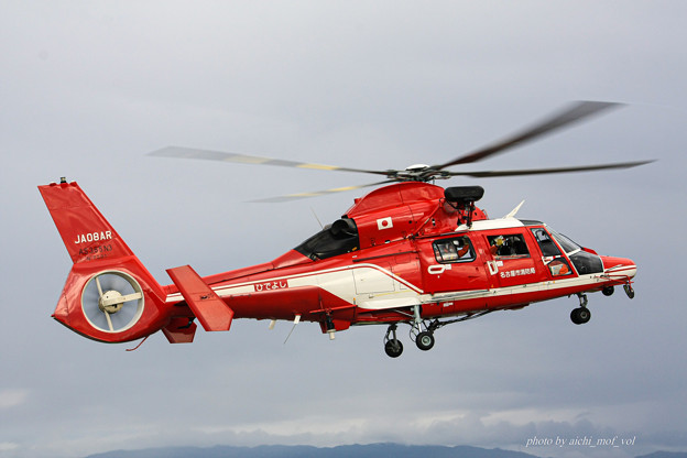 名古屋市消防航空隊 エアバスヘリコプターズ AS365N3 Dauphin2 JA08AR ひでよし IMG_6891-2