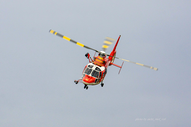 名古屋市消防航空隊 エアバスヘリコプターズ AS365N3 Dauphin2 JA08AR ひでよし IMG_6861-2