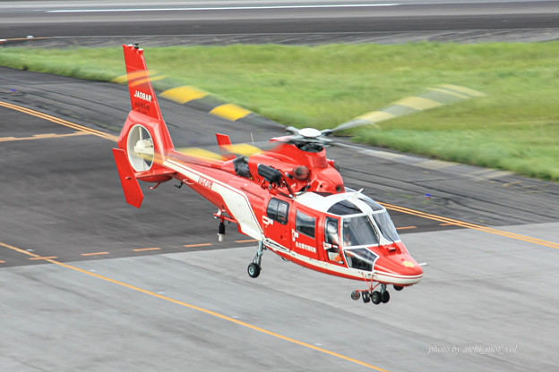 名古屋市消防航空隊 エアバスヘリコプターズ AS365N3 Dauphin2 JA08AR ひでよし IMG_6855-2