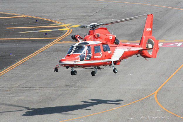 名古屋市消防航空隊 エアバスヘリコプターズ AS365N3 Dauphin2 JA08AR ひでよし IMG_6909-2