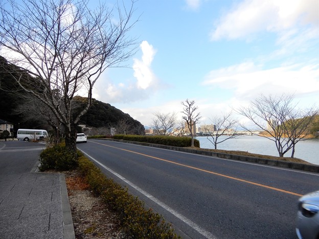 琵琶湖方向（北方面）を望む