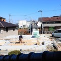 Photos: 隣地工事2022.2.9.