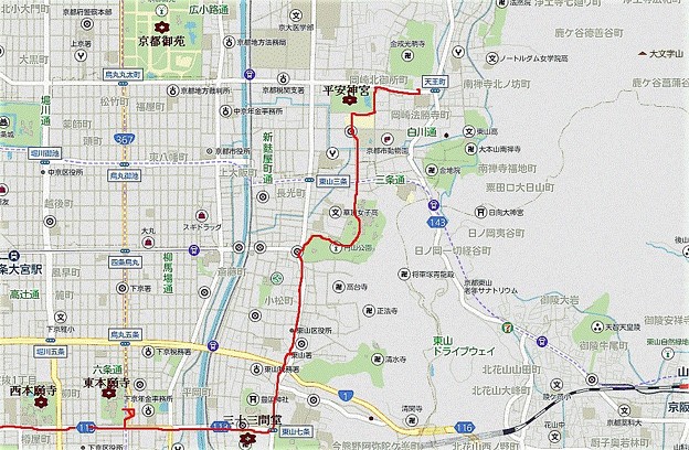 京都桜三昧銀輪散歩地図05