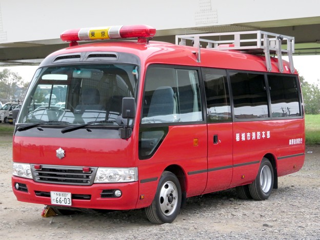 055 稲城市消防本部 人員輸送車