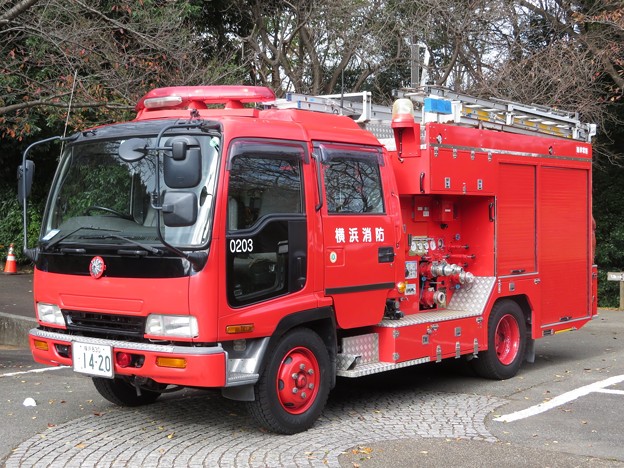 369 緑消防署 非常用消防車