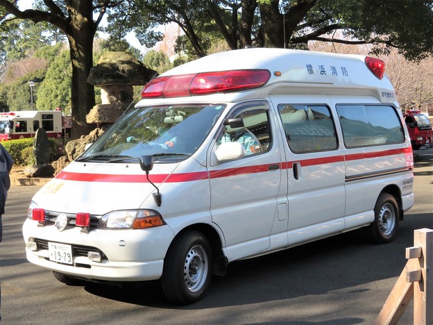 378 横浜市消防局 鶴見消防署 非常用救急車(鶴見増強2)