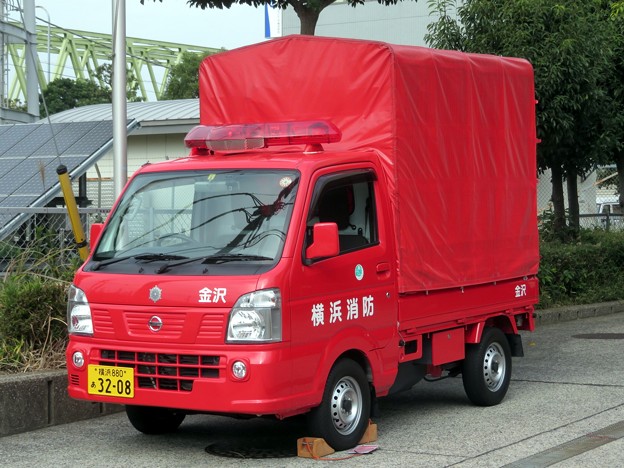 577 横浜市消防局 金沢震災対策用ホース搬送車